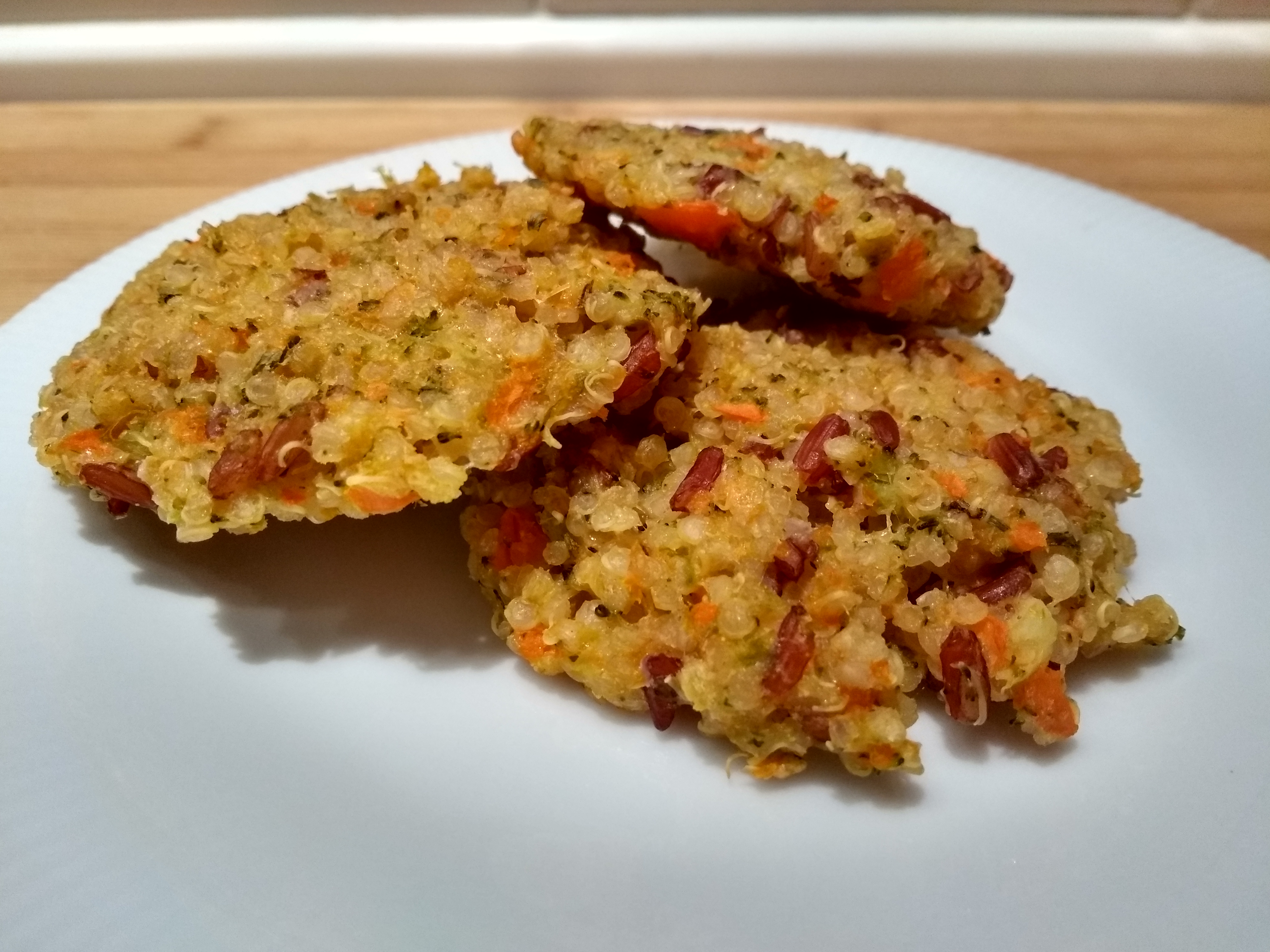 Croquettes de quinoa aux légumes